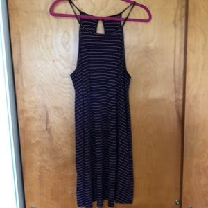 Love, fire haltered dress